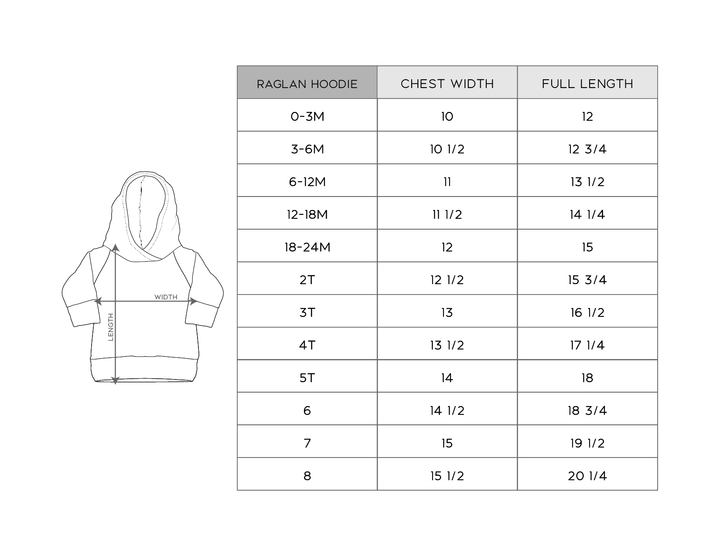 Boy's Raglan Hoodie: Weekends
