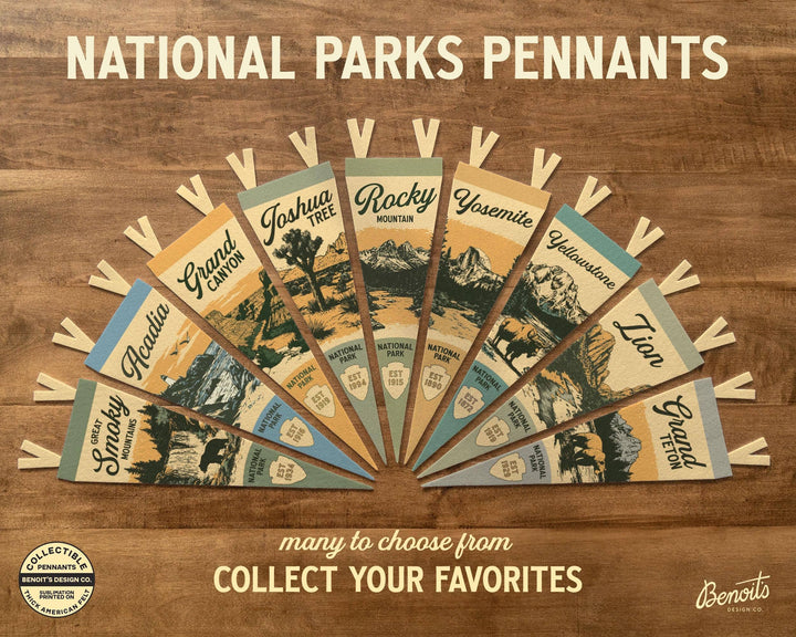 Joshua Tree National Park Felt Pennant