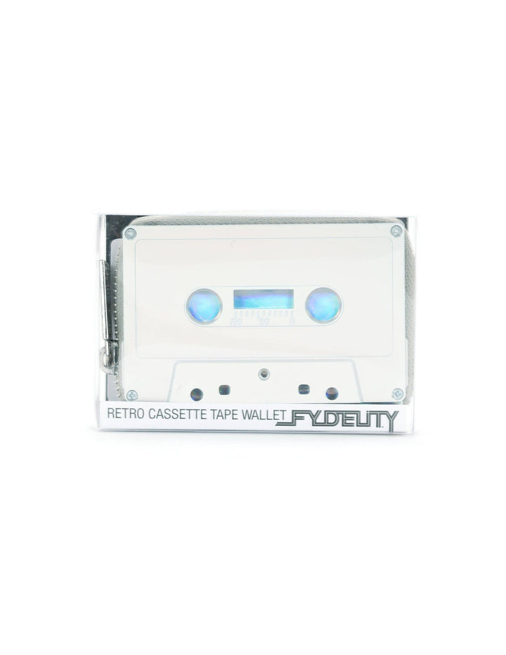 Retro Cassette Wallet | Electro Silver