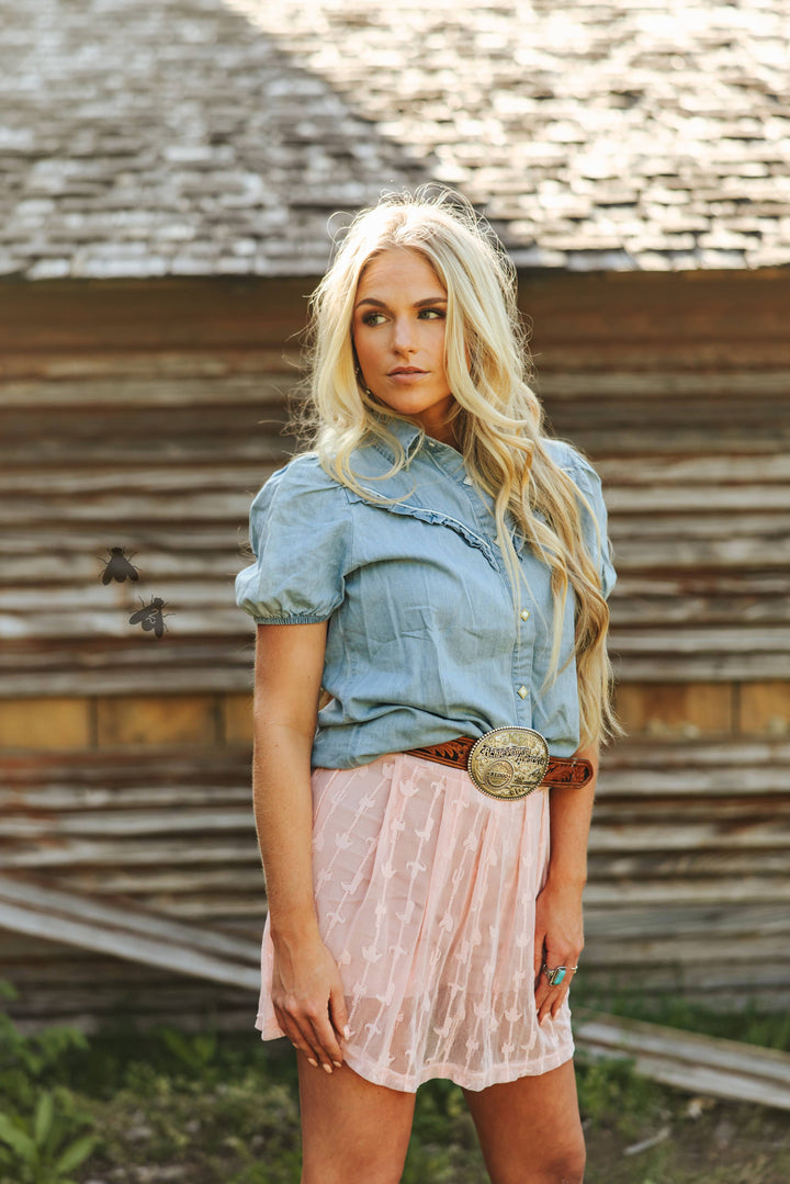 LINGO LACE SKORT