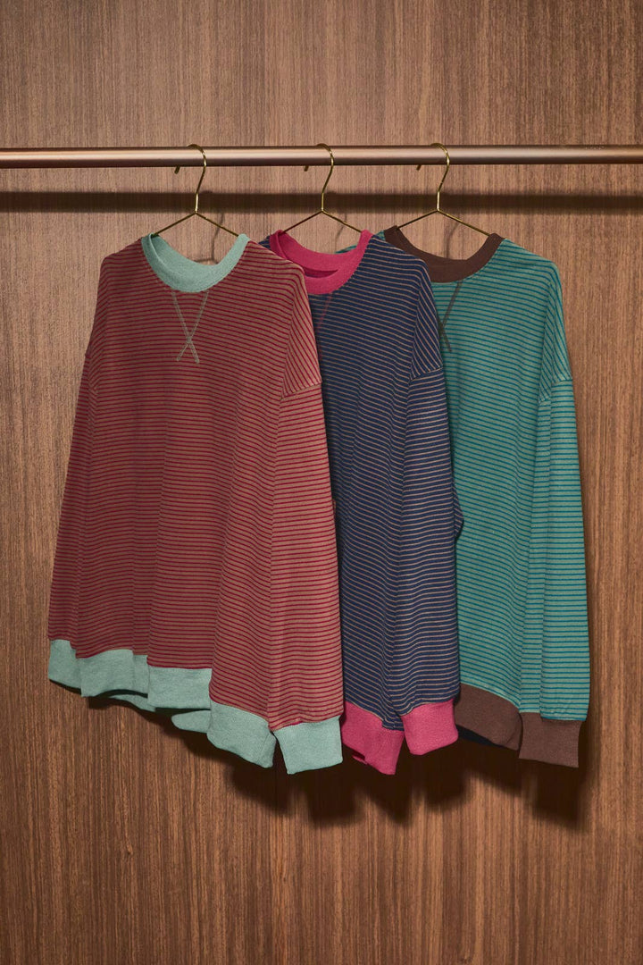 STRIPE SWEATSHIRT