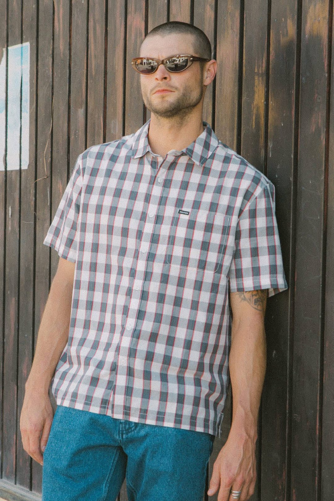 Brixton Cru Stripped Dobby Shirt