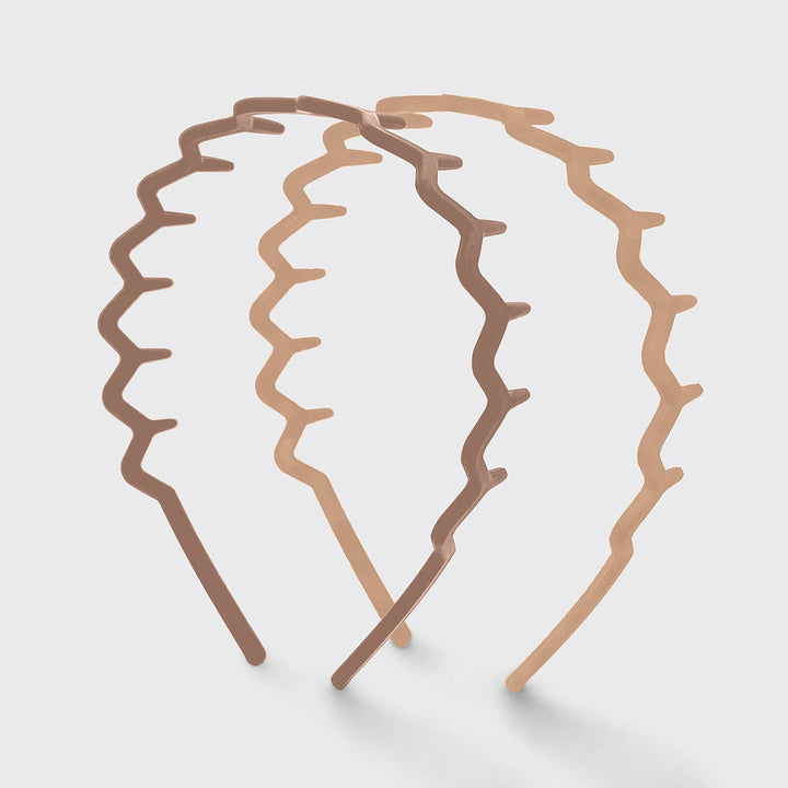 Recycled Plastic Zig Zag Headband 2pc