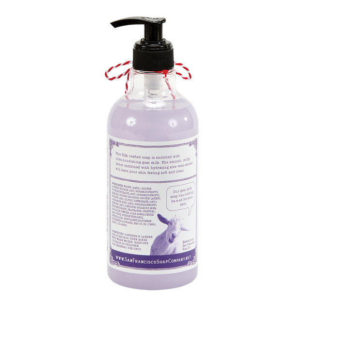 LAVENDER GOAT MILK LIQUID HAND SOAP 15.5oz