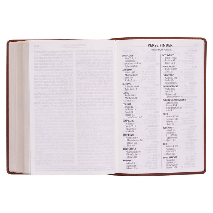KJV Bible Super Giant Print Vegan Leather