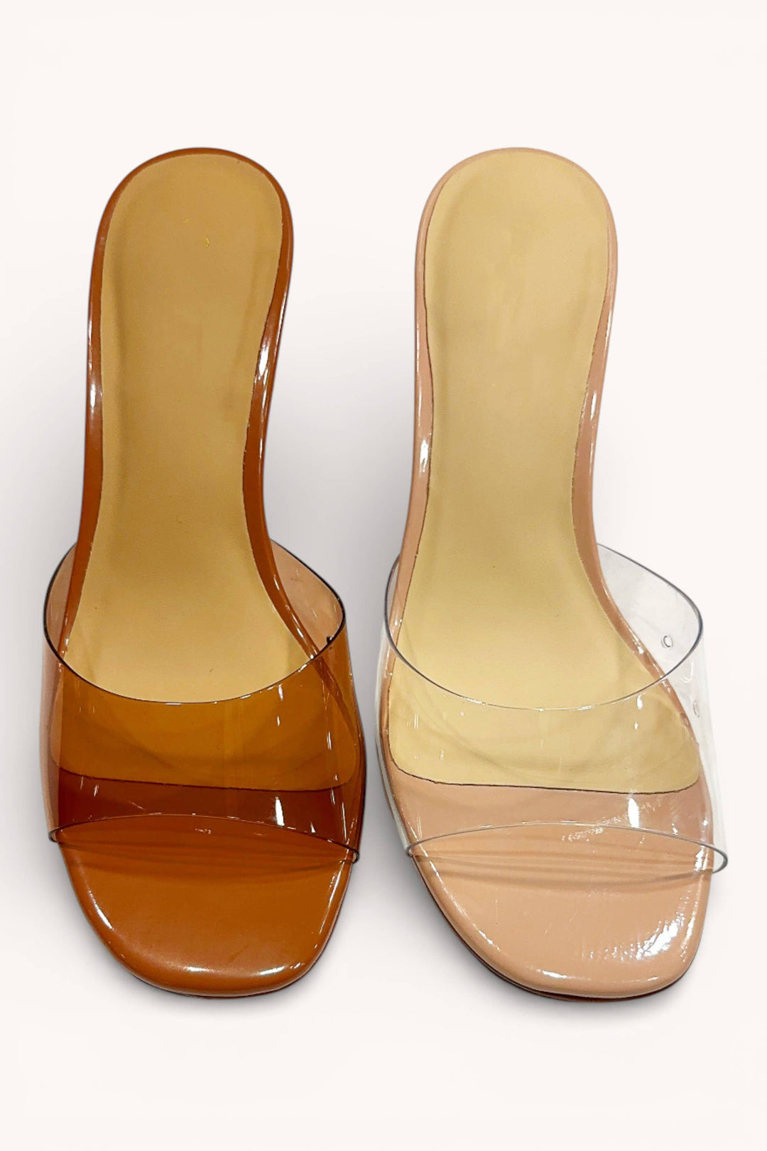 SQUARE HEEL SLIP ON MULES
