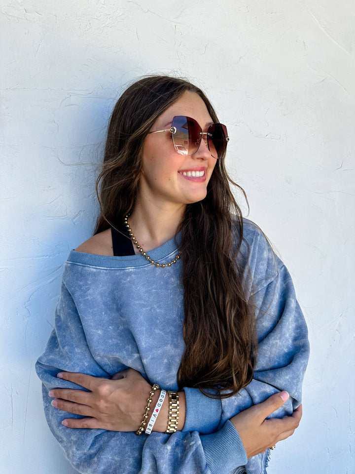 KALI MINERAL WASH SWEATSHIRT