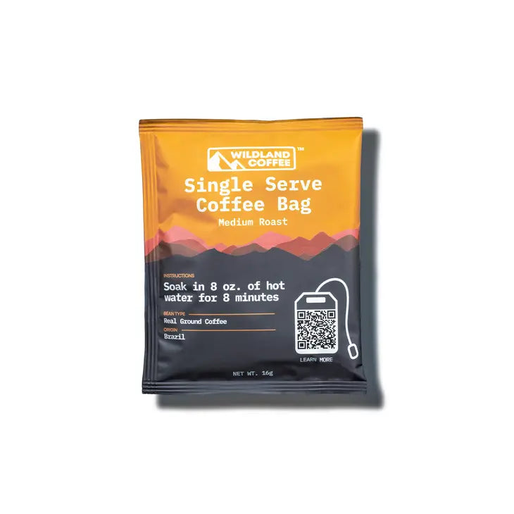 Wildland Coffee- Steepable Coffee Bags- Medium Roast