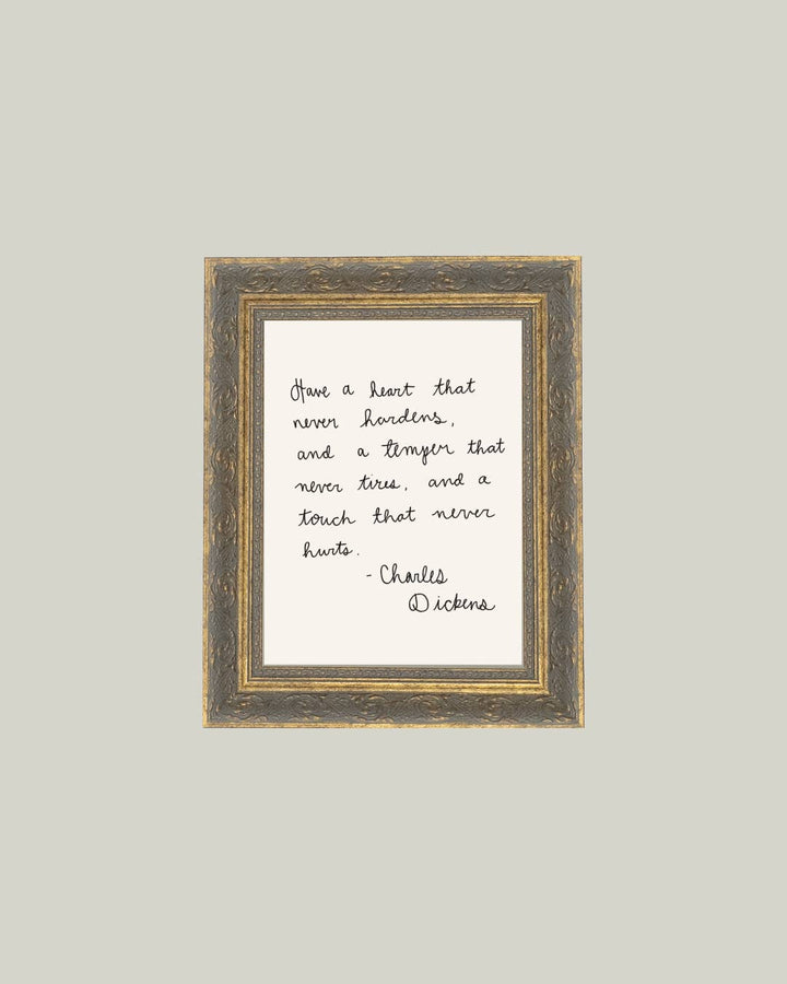 Have A Heart Framed Antique