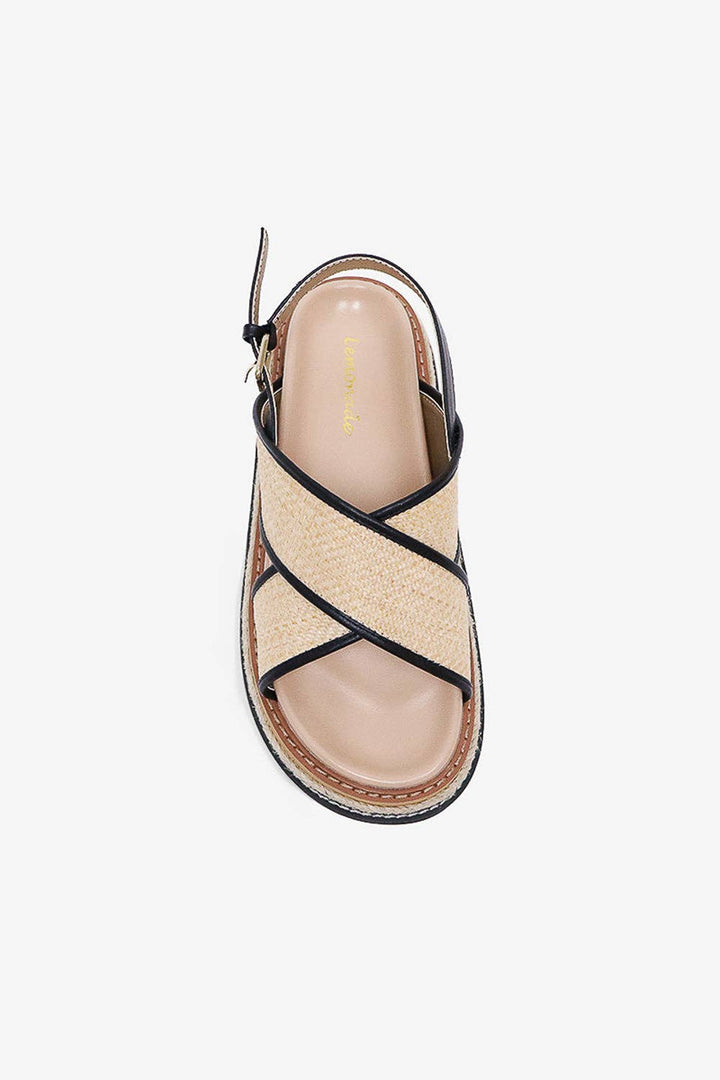 Woven Platform Sandals