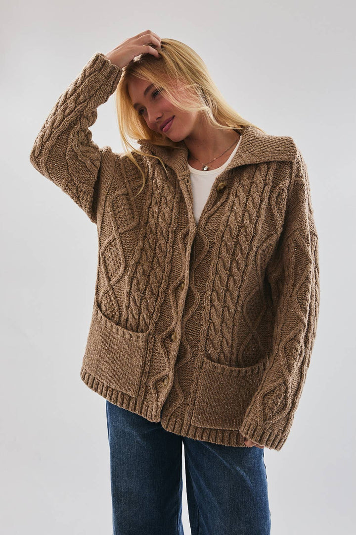 Oversized Cardigan w\Pockets