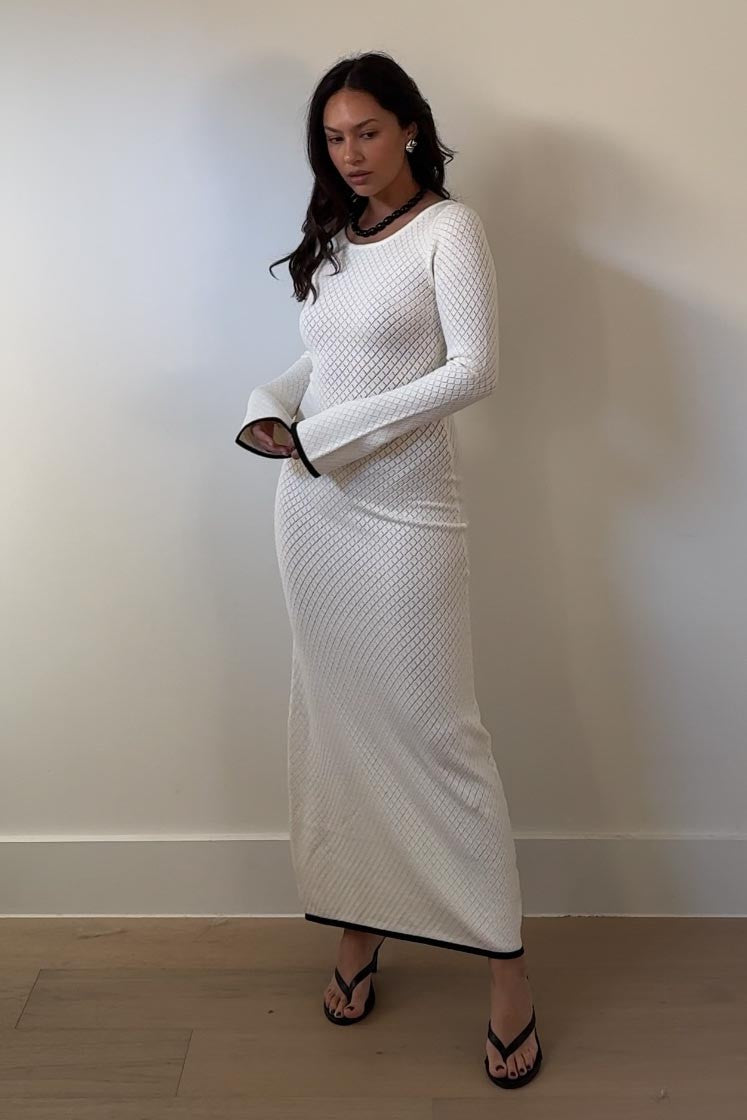 Scoop Neck Maxi Dress