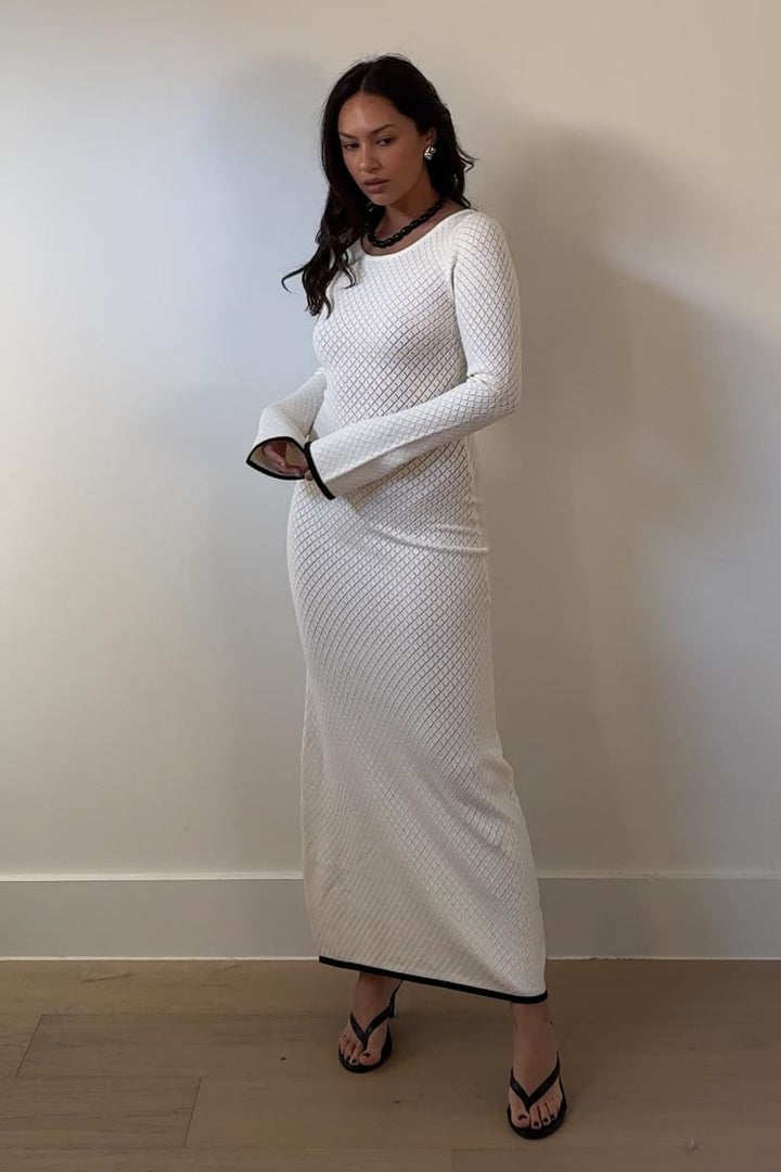 Scoop Neck Maxi Dress