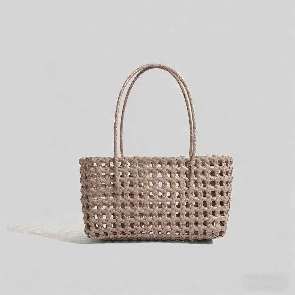 Woven Hollow Tote Bag