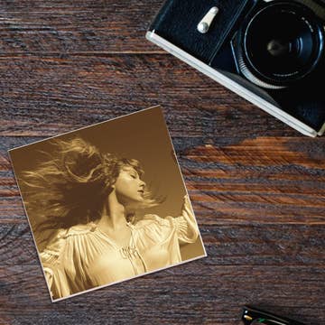 Ceramic Album Coaster