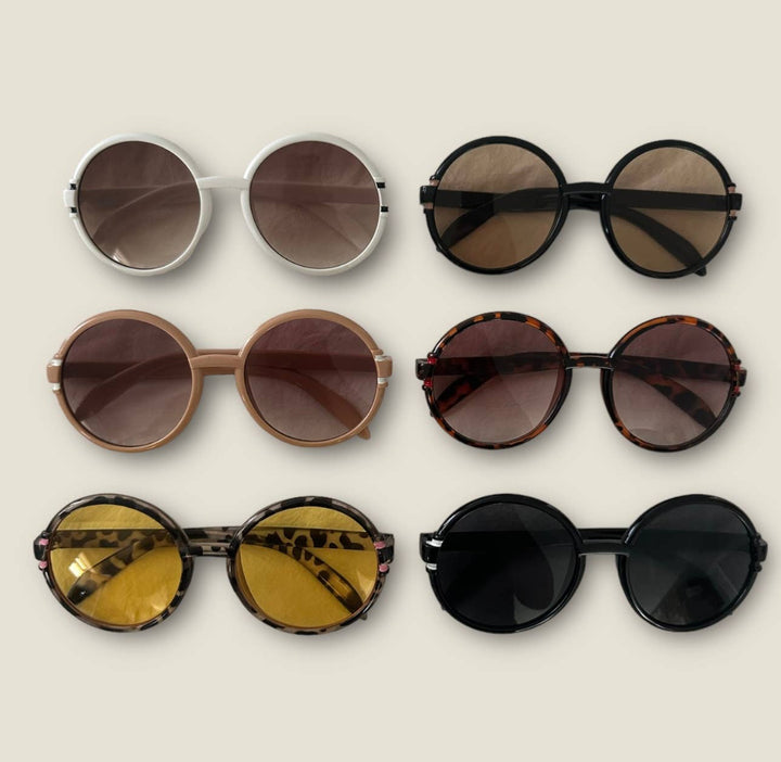 Adults Owl Round Sunglasses UV 400