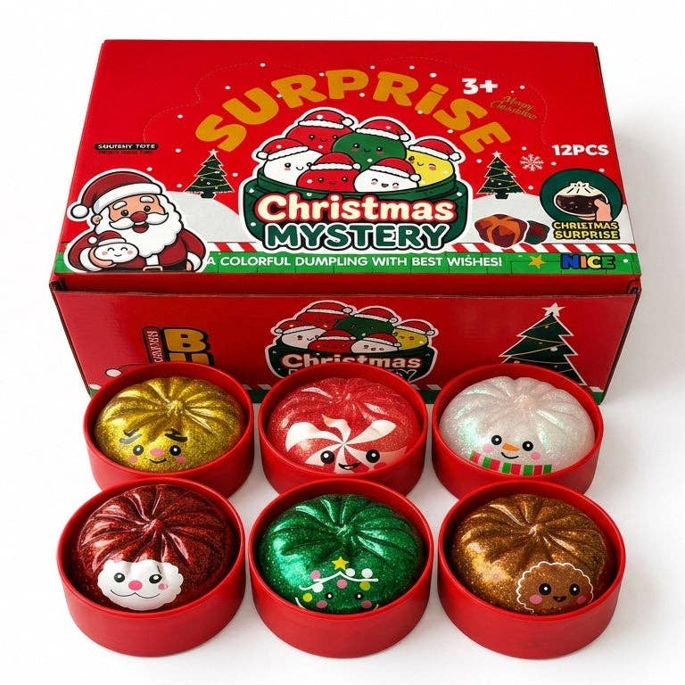 Christmas Glitter Slow-Rise Maltose Dumplings