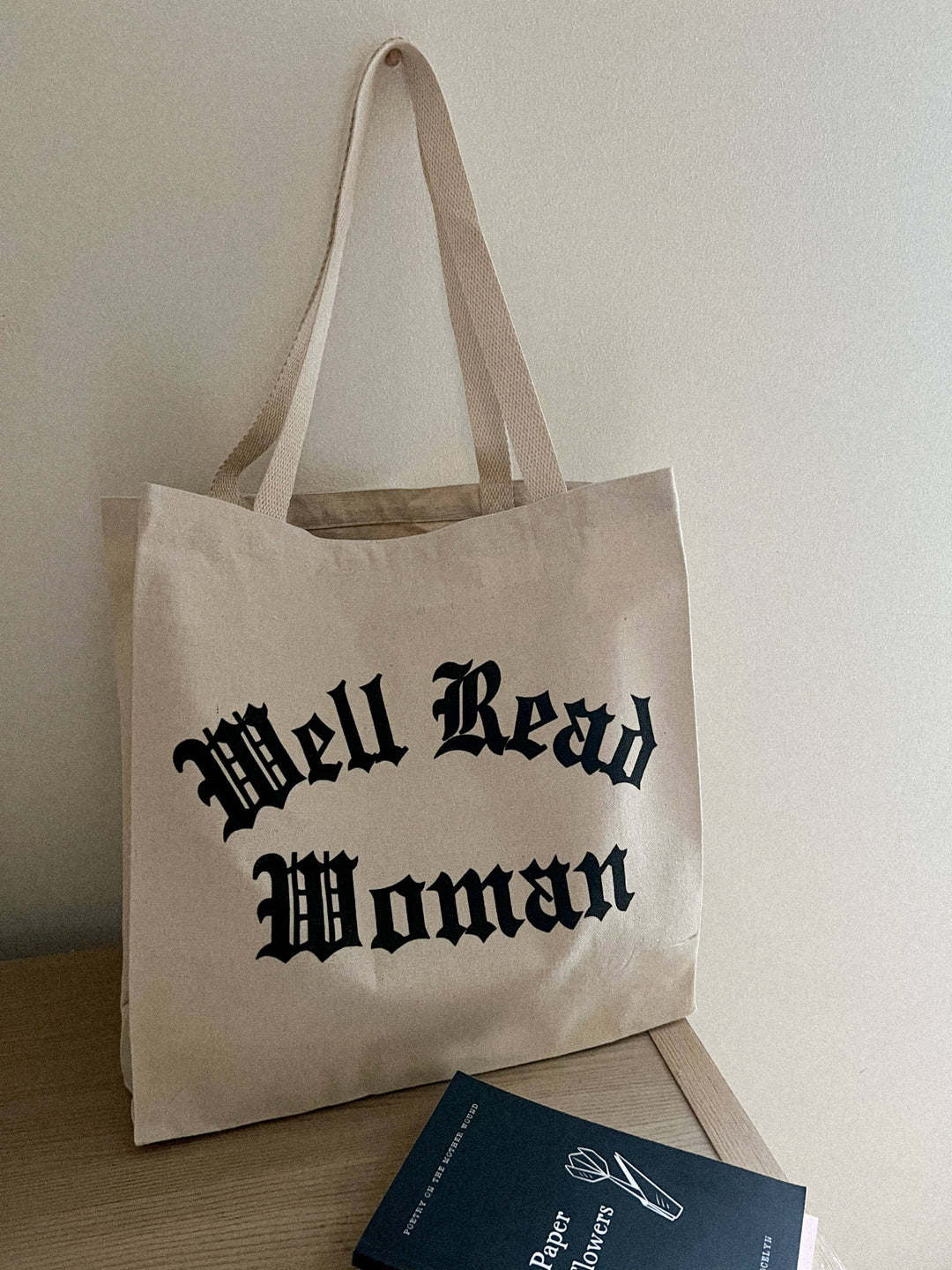 Well-read Woman tote bag