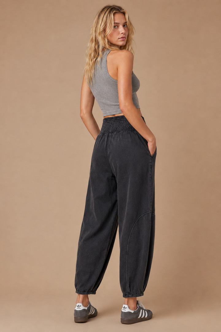 High-Waist Wide-Leg Pants