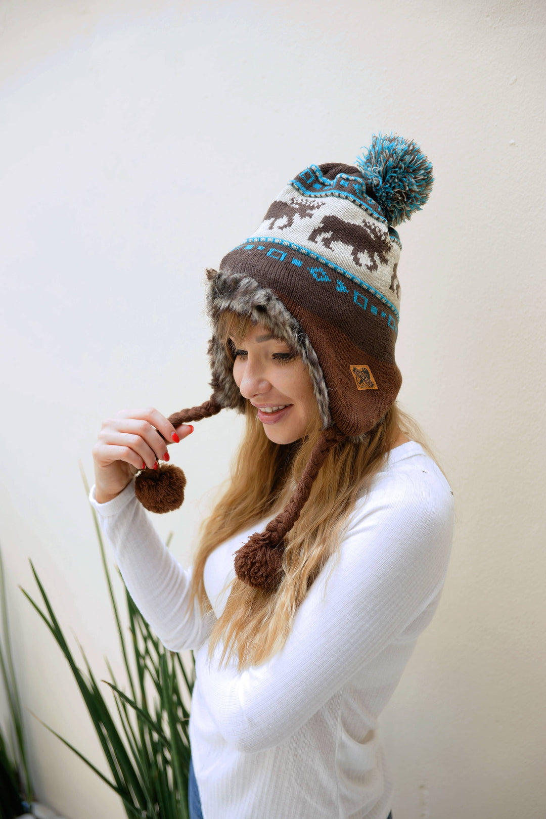 Flat Hat Collection: Trapper Geometric