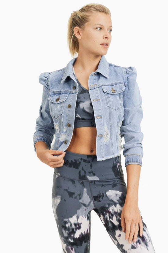 Cropped Denim Jacket