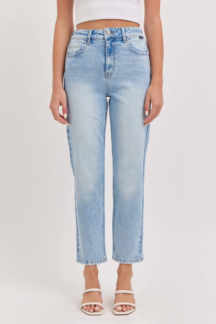 High Rise Crop Jeans