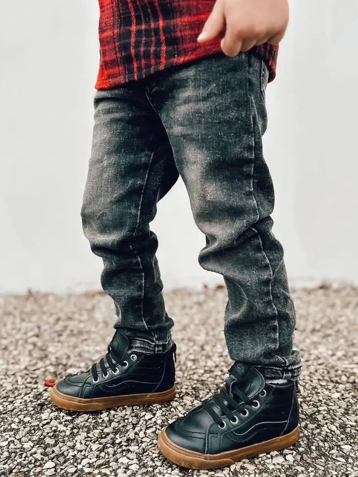 Young Boy's Stretchy Denim Jeans