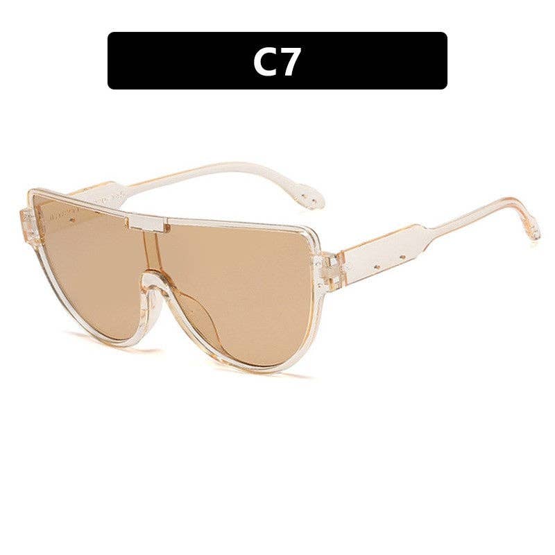 Oversized Sunglasses & Case