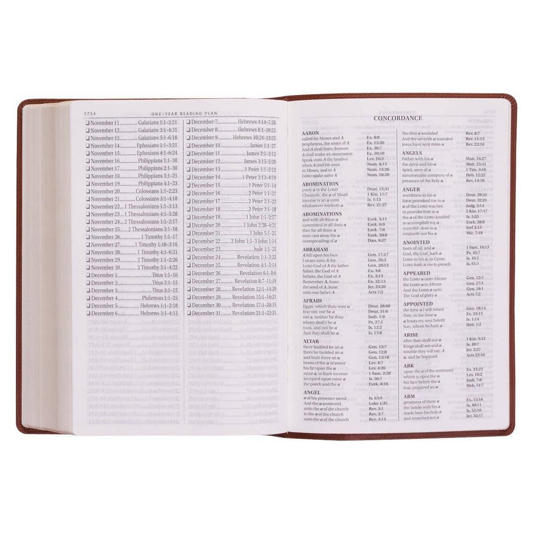 KJV Bible Super Giant Print Vegan Leather