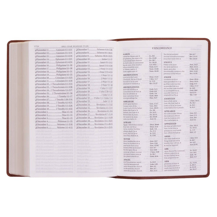 KJV Bible Super Giant Print Vegan Leather
