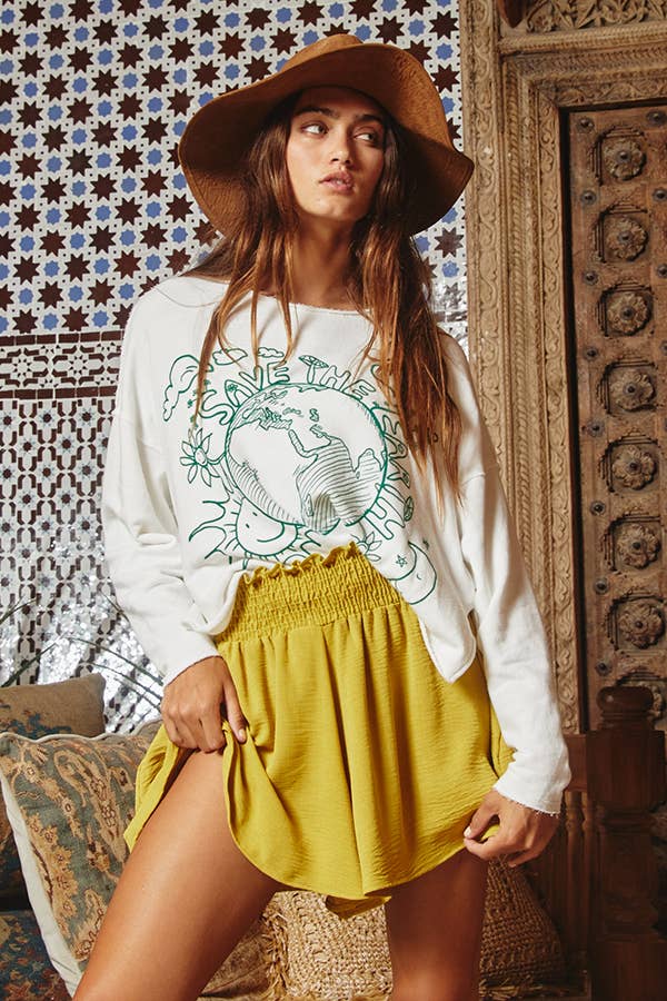 Save The Earth Long Sleeve Top