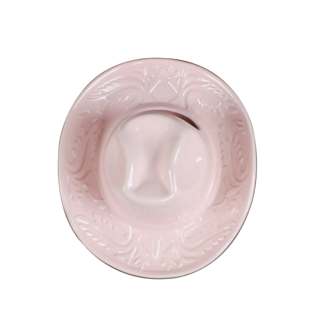 Ceramic Cowboy Hat Hanging Vase