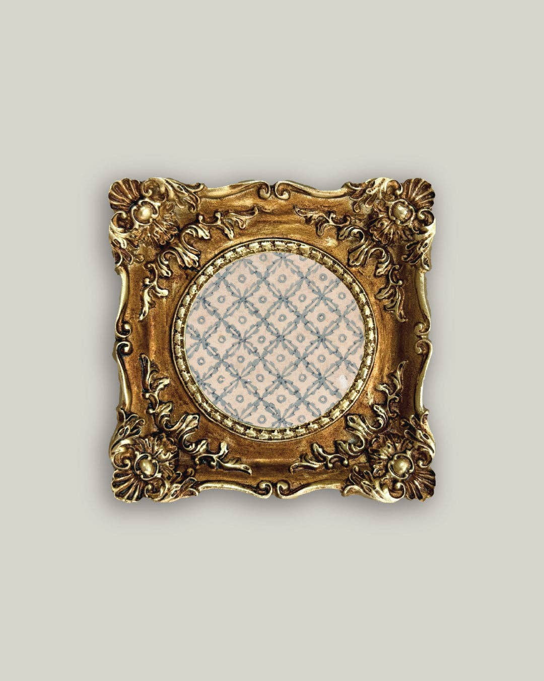 Ornate Small Square Photo Frame