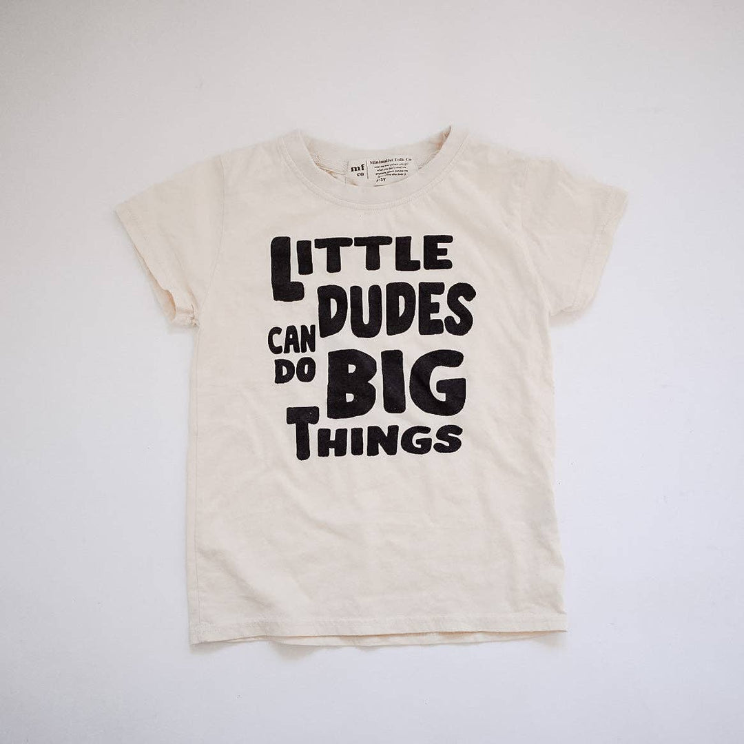 LITTLE DUDES CAN DO BIG THINGS T SHIRT