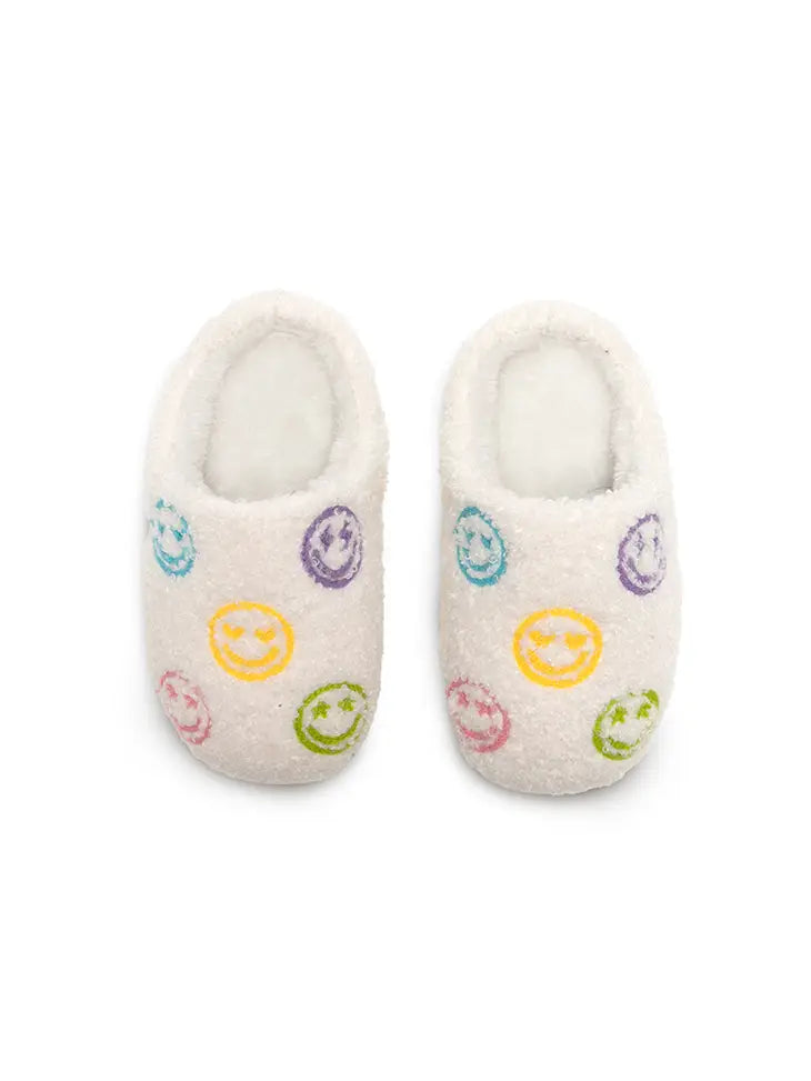 Happy All Over Kids Slippers