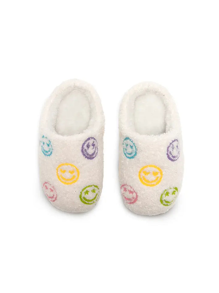 Happy All Over Kids Slippers