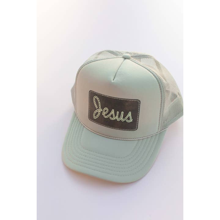 Jesus Western Trucker Hat Cap