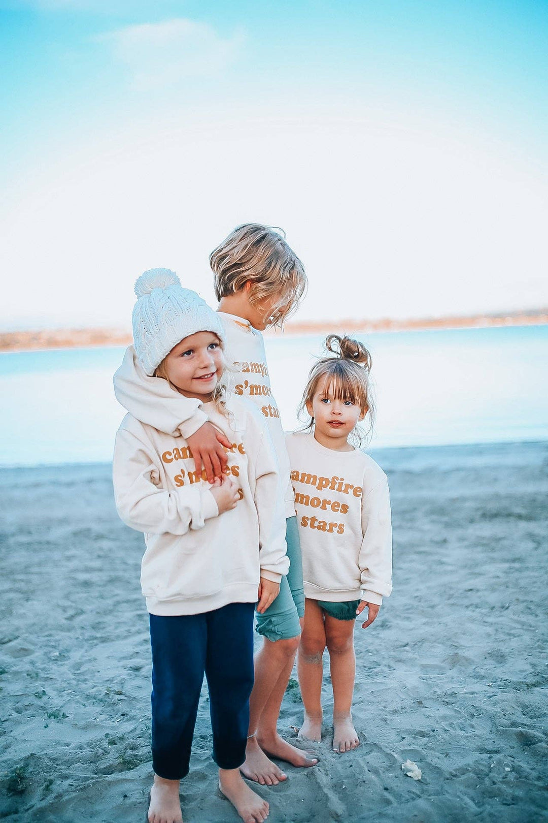 Campfire s'mores & stars Pullover