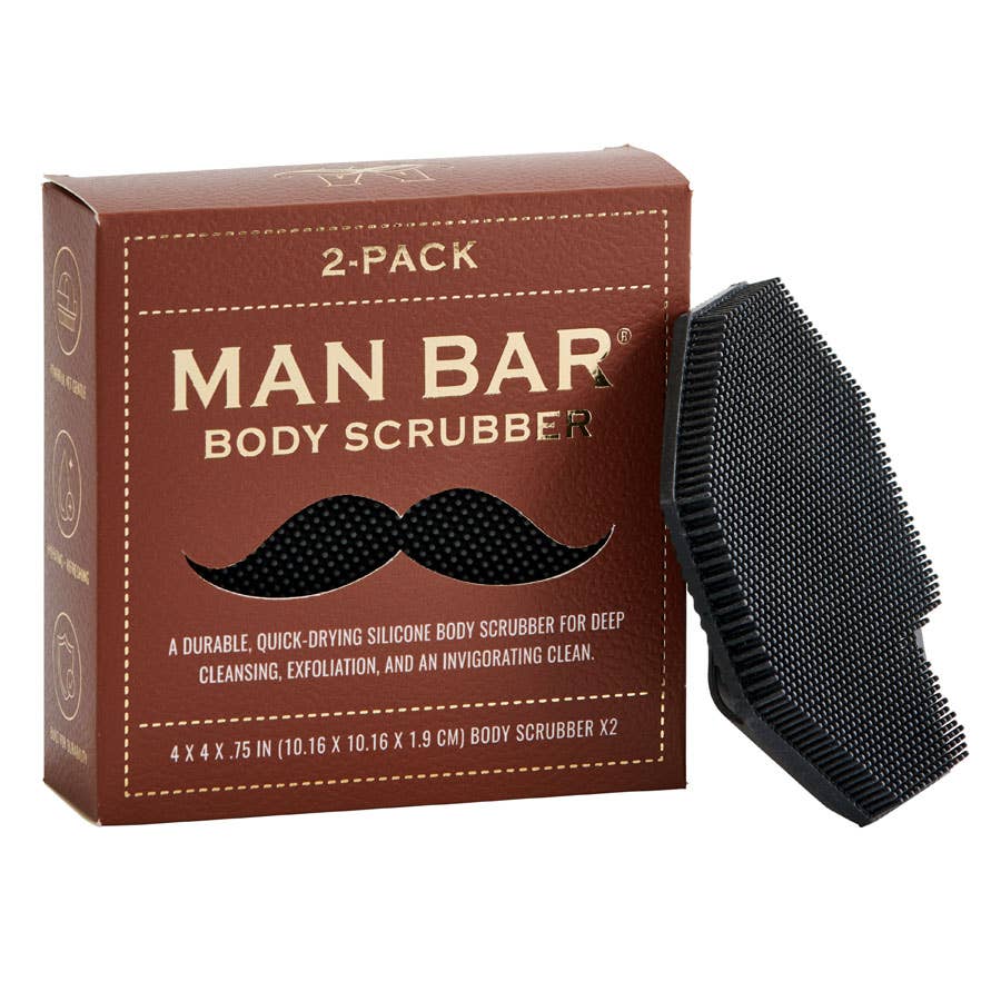 Man Bar 2 Pack Body Scrubbers