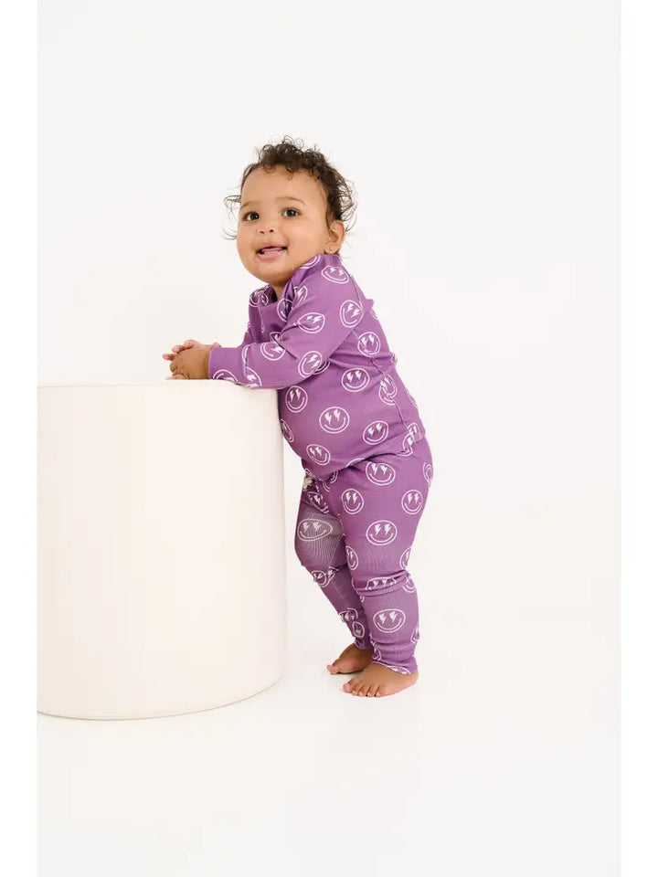 Purple Lightning Smile Lounge Set