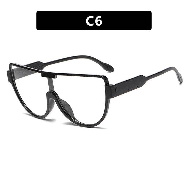 Oversized Sunglasses & Case
