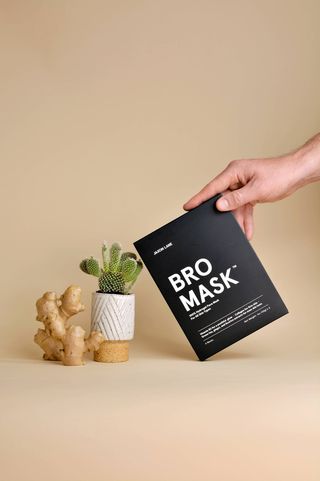 Hydrogel Face Mask for Men - 4-Pack Masks