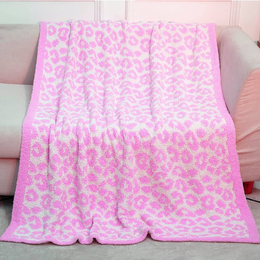 LEOPARD FLEECE BLANKET