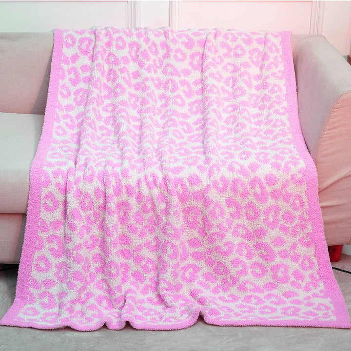 LEOPARD FLEECE BLANKET