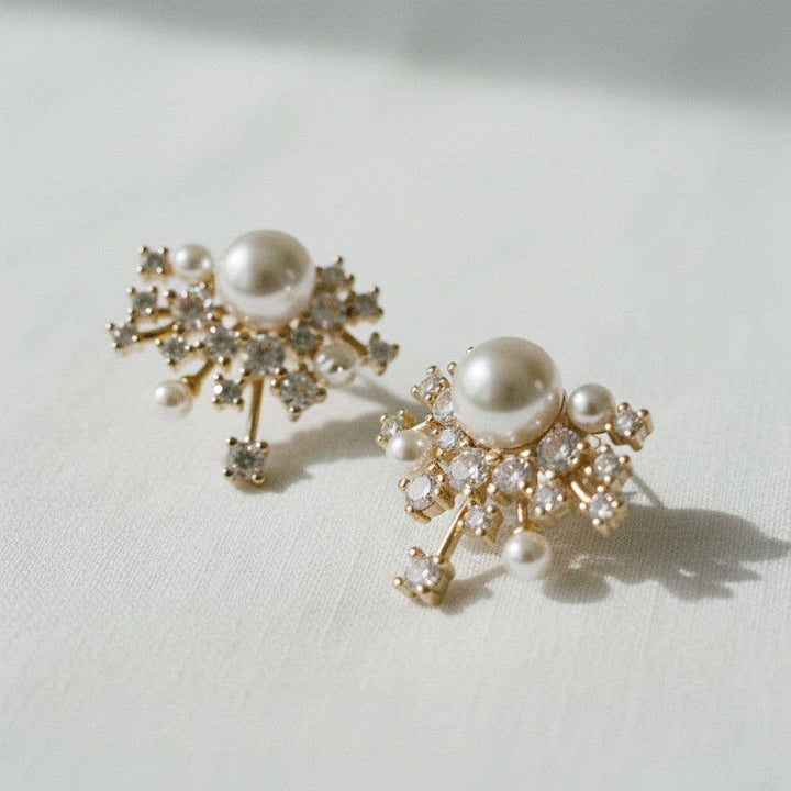 Vintage Starry  Drop Earrings