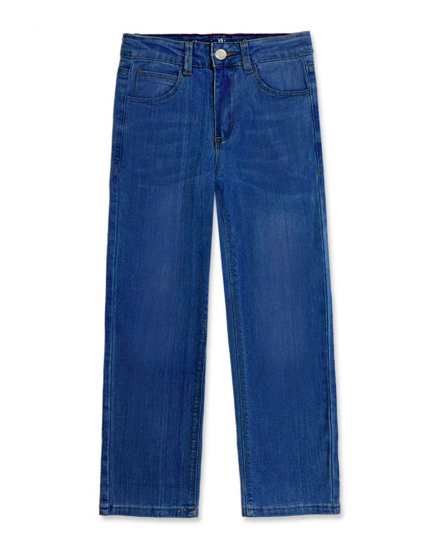 Premium Wash Relaxed Fit Denim Jean