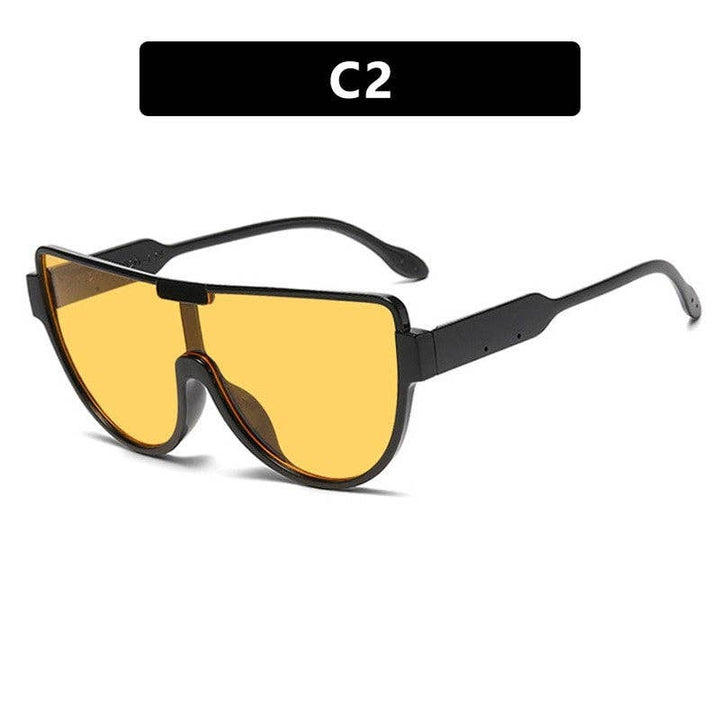 Oversized Sunglasses & Case