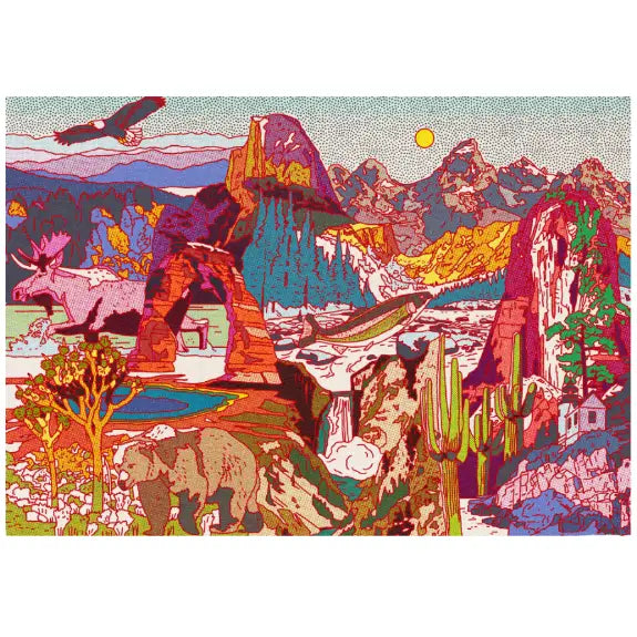 National Parks Collage 1000pc Puzzle