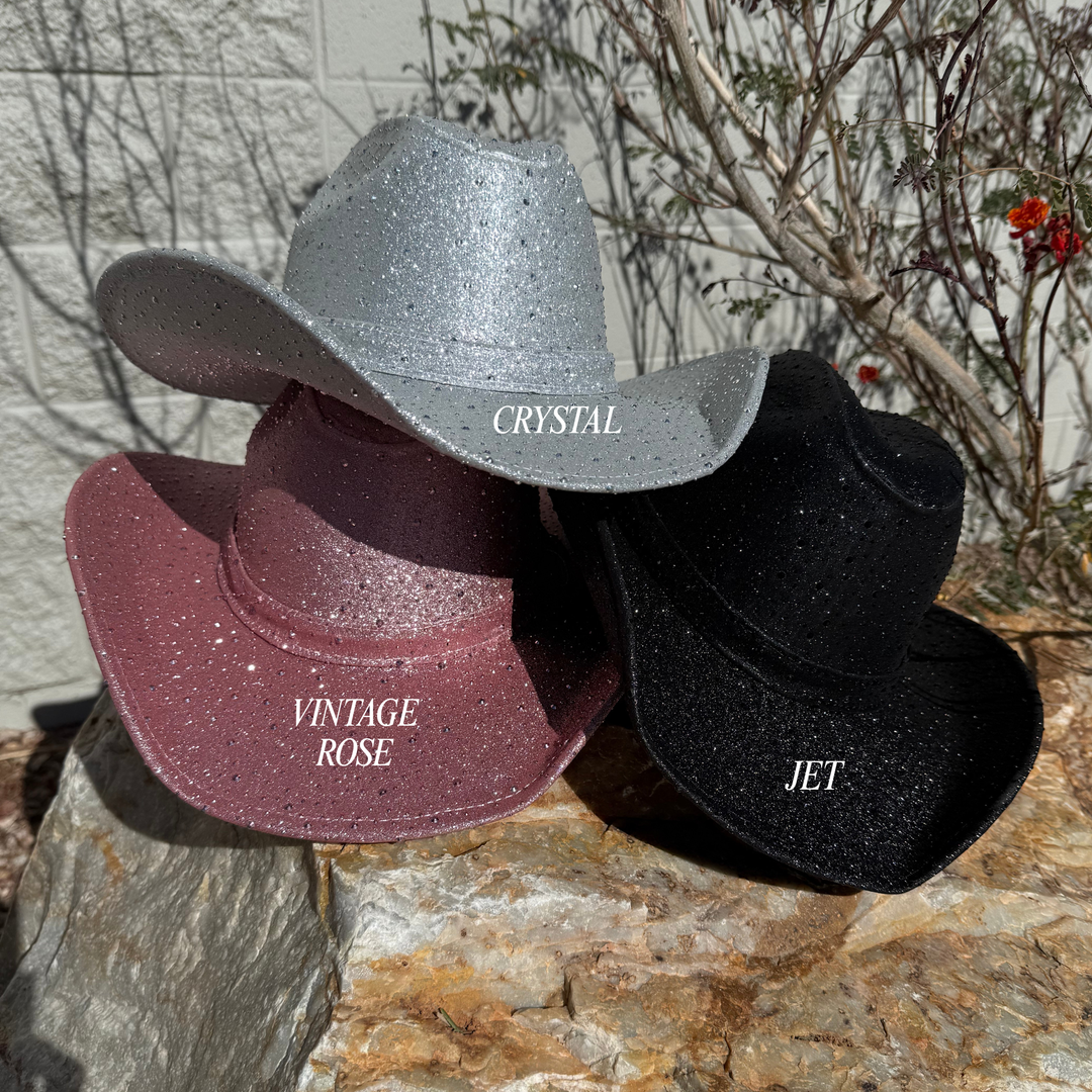 Rhinestone Western Cowgirl Hat