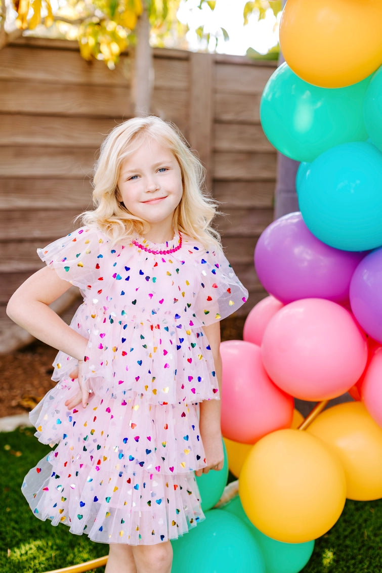Heart Foil Cake Dress